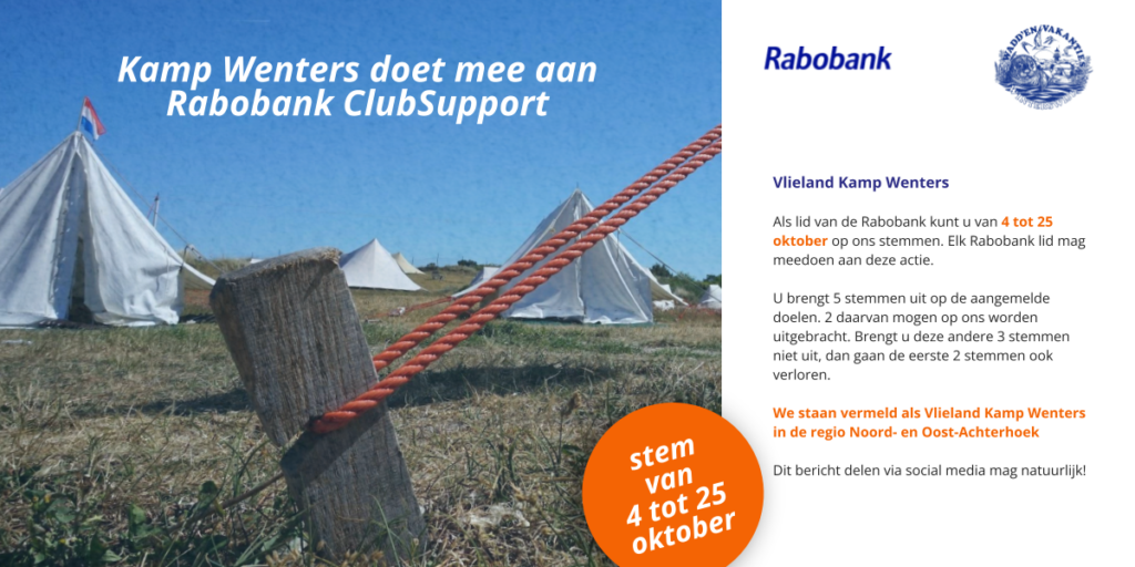 Rabobank ClubSupport Kamp Wenters